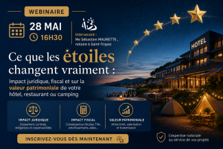 Le prochain webinaire de mai 2026